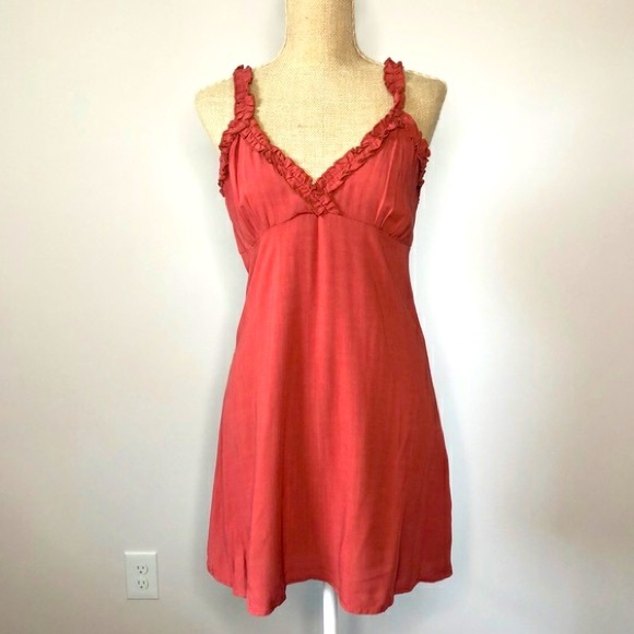 EUC: FOREVER 21 Ruffled Mini Dress - Picture 1 of 9